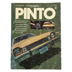 VTG 1975 Petersen’s "Complete Book of Pinto" Automotive Repair Car Manual Book
